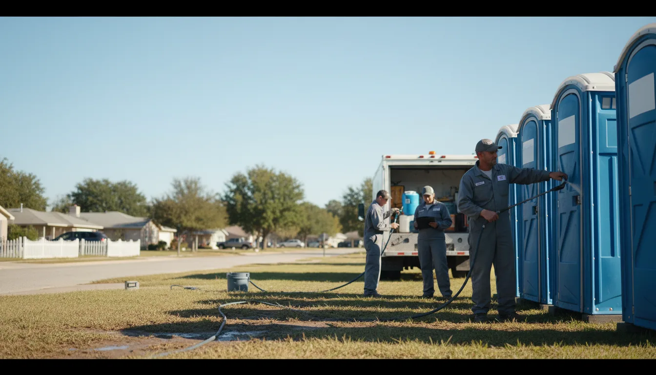 Long-Term Portable Toilet Rental in Clarington, PA near me